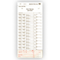 Asp Daily Time And Job Tickets, Dsa-126-Psn, Carbonless, 500 Per Box Pk 135-500